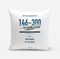 Thumbnail for BAe 146-300 design on white pillow