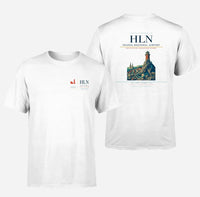 Thumbnail for Helena Regional Airport (HLN) design printed on white double-side t-shirt
