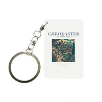 Thumbnail for GJIROKASTER - Poster - Key Chain - White