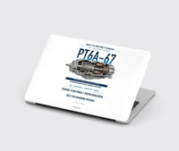 Thumbnail for PT6A-67 design on white MacBook case