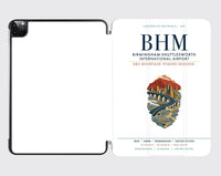 Thumbnail for Birmingham-Shuttlesworth International Airport (BHM) design on white ipad tablet case