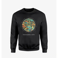 Thumbnail for TRAVERSE CITY - Badge - Sweatshirt - Black