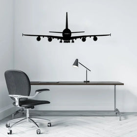 Airbus A380 Silhouette Wall Metal Signs