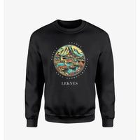 Thumbnail for LEKNES - Badge - Sweatshirt - Black