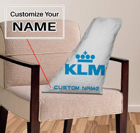 KLM Airlines Aircraft Tail Pillows