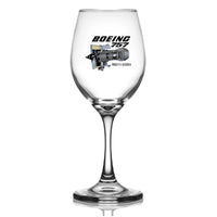 Thumbnail for Customisable Boeing 757 Wine Glass - view 2