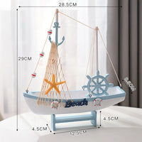 Thumbnail for Blue with Display Base Nautical Model - view 2