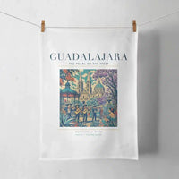 Thumbnail for GUADALAJARA - Poster - Towel - White
