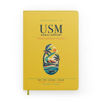 Thumbnail for Samui Airport Koh Samui (USM) design on yellow notebook