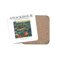 Thumbnail for STOCKHOLM - Poster - Coaster - White