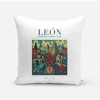 Thumbnail for LEÓN - Poster - Pillow - White