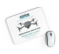 Thumbnail for ACSL SOTEN design on white rectangle mouse pad