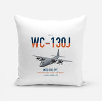 Thumbnail for WC-130J Hurricane Hunter design on white pillow