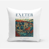 Thumbnail for EXETER - Poster - Pillow - White