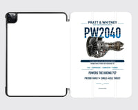 Thumbnail for PW2040 design on white ipad tablet case