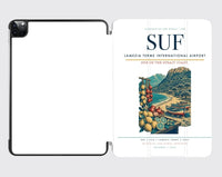 Thumbnail for Lamezia Terme International Airport (SUF) design on white ipad tablet case