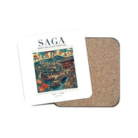 Thumbnail for SAGA - Poster - Coaster - White