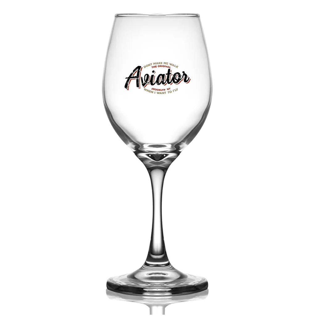 Customisable Aviator Wine Glass - view 2