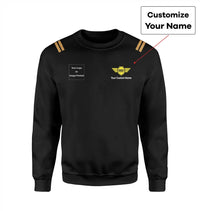 Thumbnail for Customisable Pilot Epaulettes 3D Sweatshirt - view 2