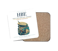Thumbnail for Borg El Arab Airport (HBE) design on white 1 piece coaster