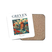 Thumbnail for GREVEN - Poster - Coaster - White