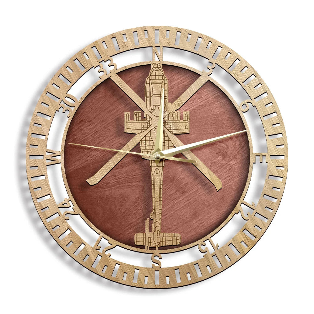 Customisable Boeing AH-64D APACHE Wall Clock - view 2