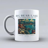 Thumbnail for BIG BEAR LAKE - Poster - Mug - White