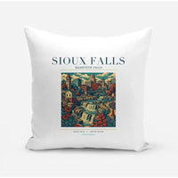 Thumbnail for SIOUX FALLS - Poster - Pillow - White