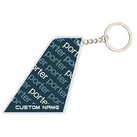 Porter Airlines Tail Key Chains
