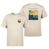 Thumbnail for VINTAGE G4519 - The Returning Crew - Double-Side T-Shirt design on beige double side t shirt