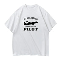 Thumbnail for Get High Every Day Sleep T-Shirt - view 2
