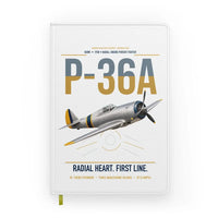 Thumbnail for P-36A Hawk design on white notebook