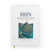 Thumbnail for Frankfurt-Hahn Airport (HHN) design on white notebook
