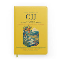 Thumbnail for Cheongju International Airport (CJJ) design on yellow notebook
