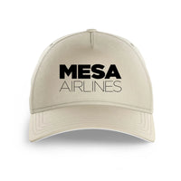 Thumbnail for Mesa Airlines logo printed on beige cap