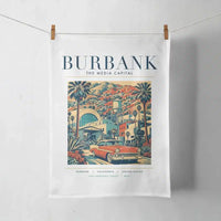 Thumbnail for BURBANK - Poster - Towel - White