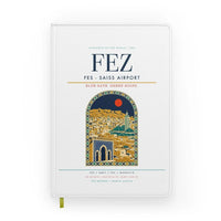 Thumbnail for Fes (FEZ) design on white notebook