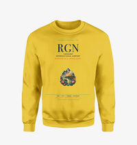 Thumbnail for Yangon International Airport (RGN) design on yellow sweatshirt