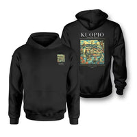 Thumbnail for KUOPIO - Poster - Double-Side Hoodie - Black