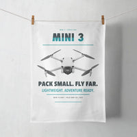 Thumbnail for DJI Mini 3 design on white towel