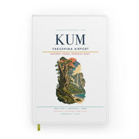 Thumbnail for Yakushima Airport (KUM) design on white notebook