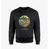 Thumbnail for CASTRIES - Badge - Sweatshirt - Black