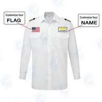 Thumbnail for Customisable Pilot Epaulettes Shirt - view 2