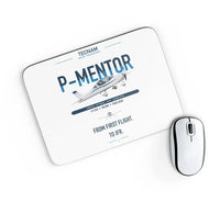 Thumbnail for Tecnam P-Mentor design on white rectangle mouse pad