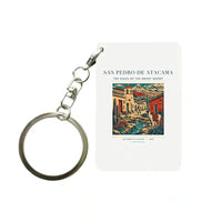 Thumbnail for SAN PEDRO DE ATACAMA - Poster - Key Chain - White