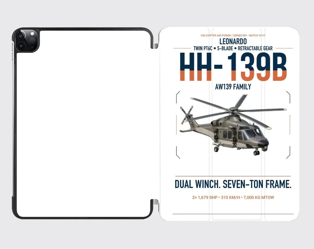 Leonardo HH-139B design on white ipad tablet case