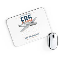 Thumbnail for de Havilland Vampire FB5 design on white rectangle mouse pad