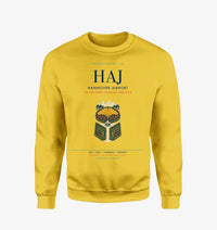 Thumbnail for Hannover Airport (HAJ) design on yellow sweatshirt