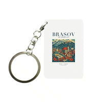 Thumbnail for BRASOV - Poster - Key Chain - White