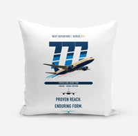 Thumbnail for Boeing 777-200ER design on white pillow